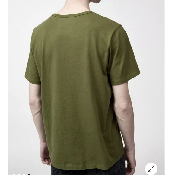 🔥 SALE NWT URBAN OUTFITTERS BDG COTTON TEE IN GREEN Size Large - Picture 4 of 5